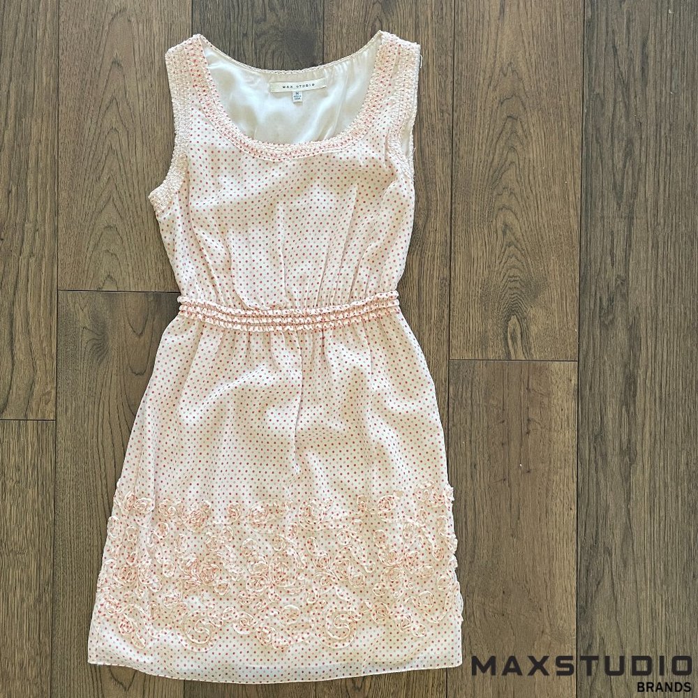 Like new! Max Studio Polka Dot Tank Dress - sz. M